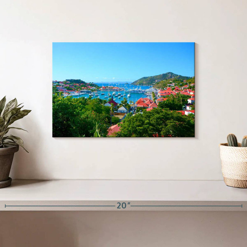 Nicci Gustavia à Saint Barthélémy, H 8 po x l 12 po