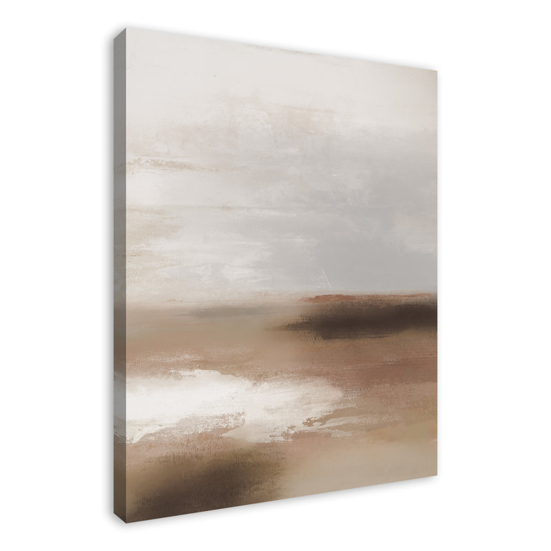 «Soft Smooth Warm», reproduction sur toile abstraite, H 40 po x l 30 po