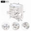 Meuble-lavabo simple 24 po avec plateau en résine Manahal