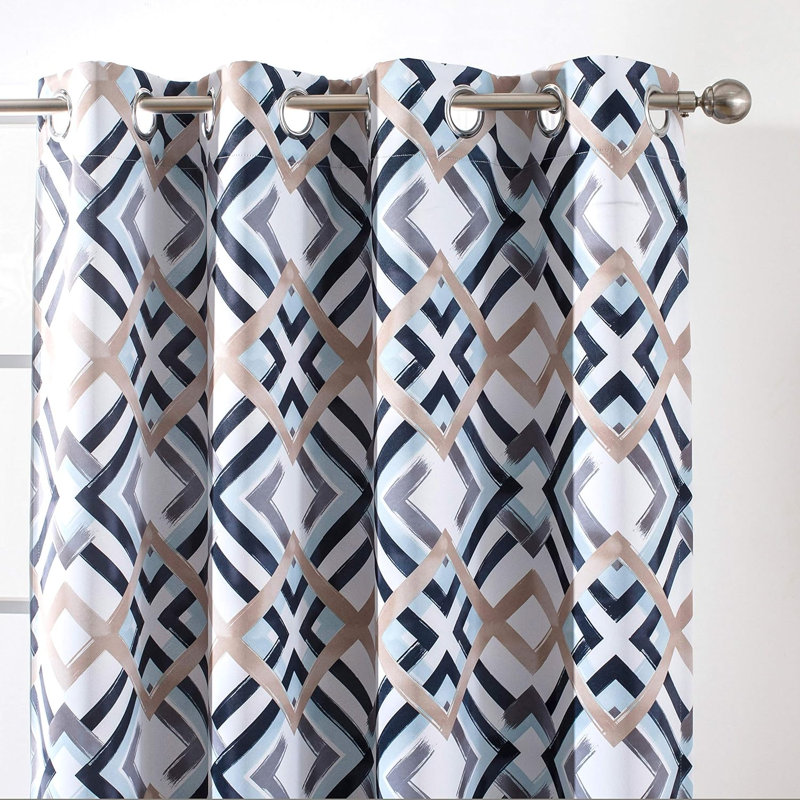 Ugarte Blackout Curtain Pair, 52" W x 84” L