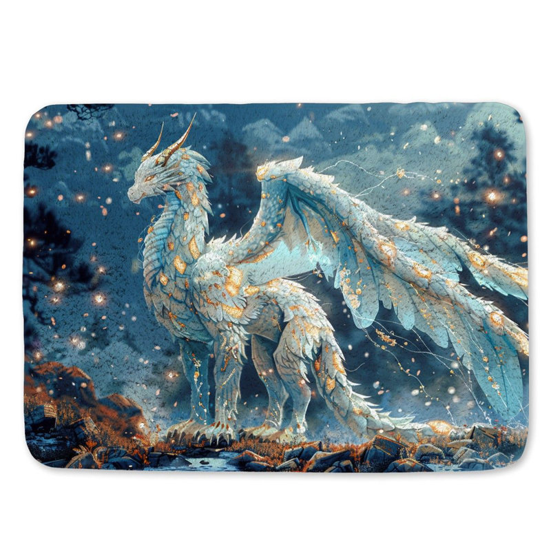 Tapis de bain Deraney, L 21 po x L 34 po