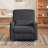 Tucker 33" Wide Modern Chenille Swivel Glider-1233698457