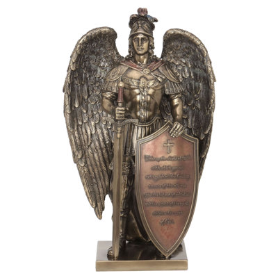 13.19 Figurine Bronze Poly Resin