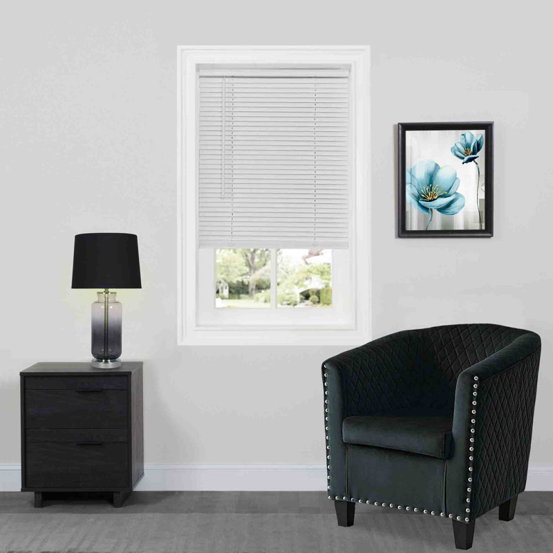 Room Darkening Horizontal Cordless/Venetian Blind, 24" W x 45" L, White