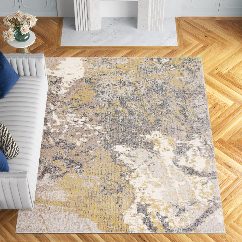 Madison Performance Abstract Rug, Rectangle 8' x 10'