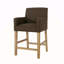 Tabouret de comptoir rembourré de 26 pouces