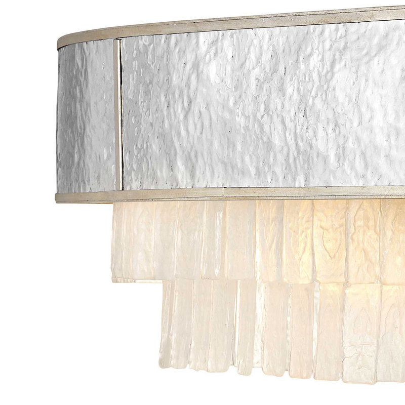 Reverie 10 - Light Unique / Statement Drum Chandelier