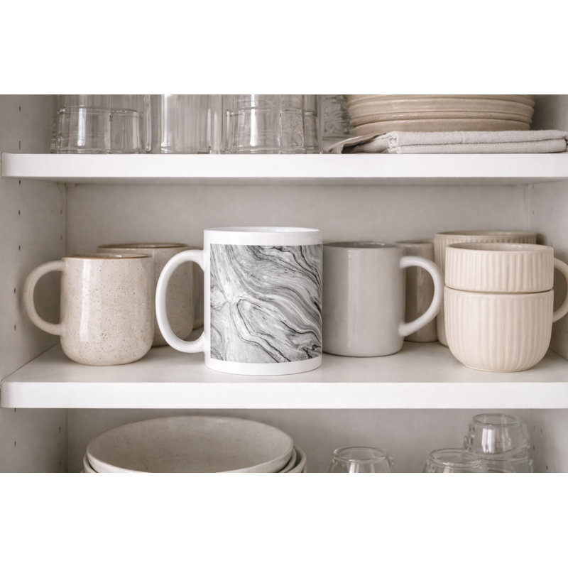 Mugs-set Of 6-white