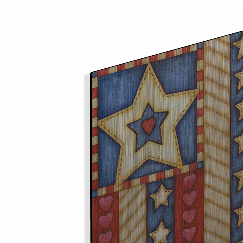 «American Star Welcome» par Cathy Horvath, H 24 po x l 16 po