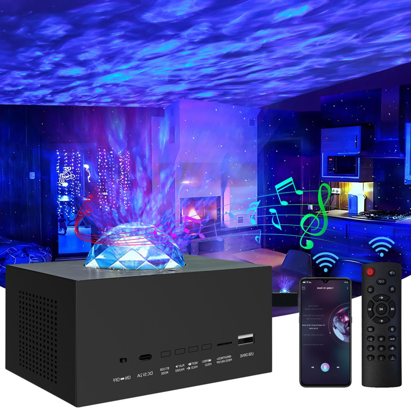 Galaxy Projector with Timer & HiFi Music Speaker