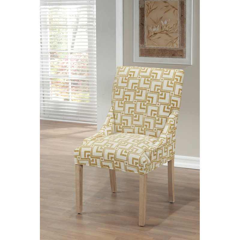 Steinke Marie Dining Collection, Washed Natural, Yellow/White