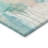 Machine Washable Indoor/Outdoor Xhevrie Turquoise Rug-111825183