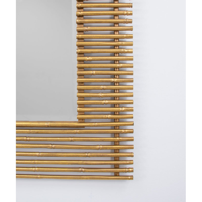 Etta Flat Metal Wall Mirror