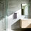 Double barre à serviettes en acier inoxydable SUS 304, porte-serviettes mural pour salle de bain