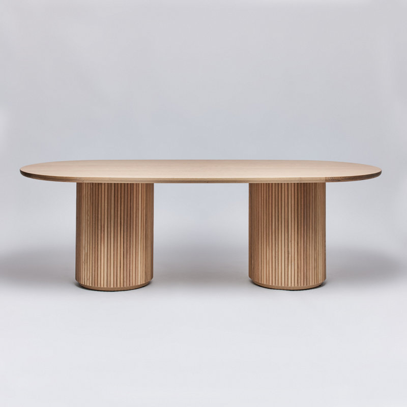 Laurel Oval Solid Oak Dining Table