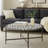 Nowata Glass Top Coffee Table