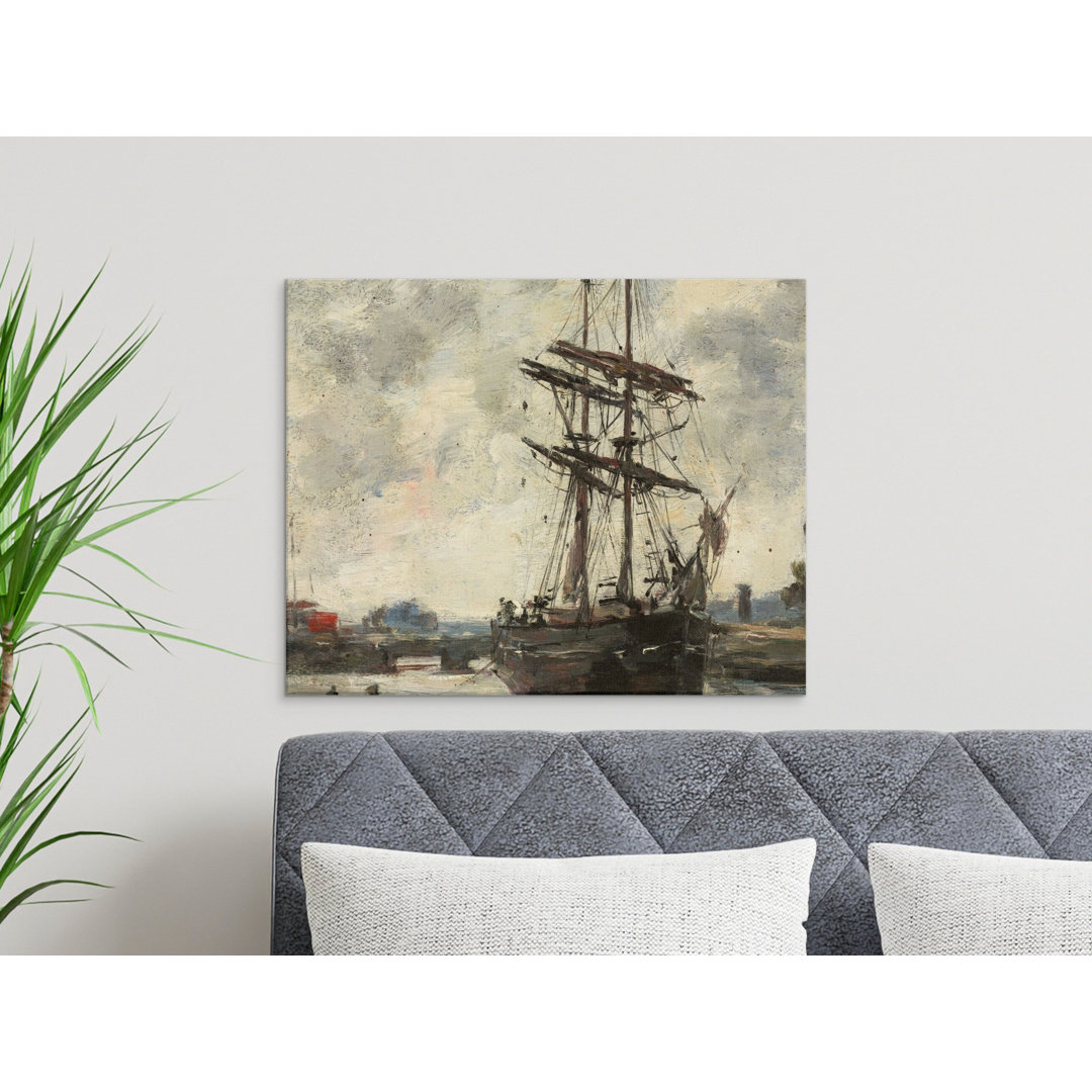 Sailing Ship Canvas Wall Art, Gallery Wrapped Matte Print, Ready to Hang, Archival Quality, Nautical Decor, Coastal Art, Maritime Artwork