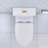 Glossy White Toilet With Advanced Flushing And Easy Maintenance Porcelain Powerful Flush Skirted Look-121602384