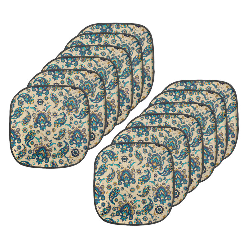 Coussin de siège rétro pour l'extérieur