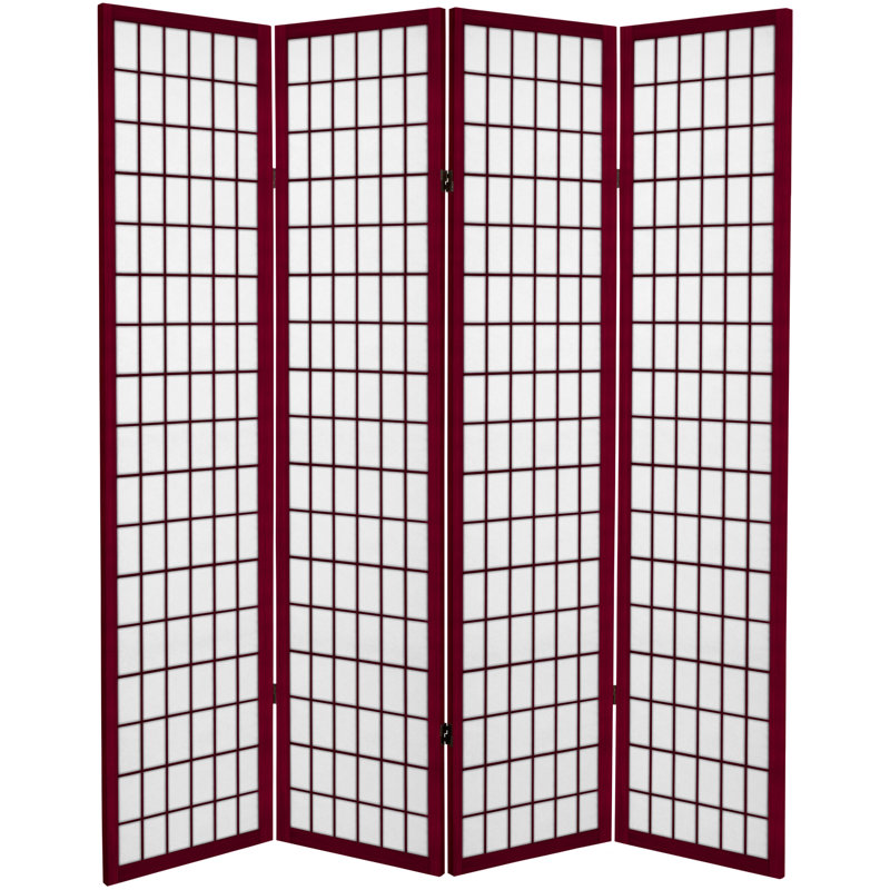 Paravent pliable, Palissandre, 4 panneaux