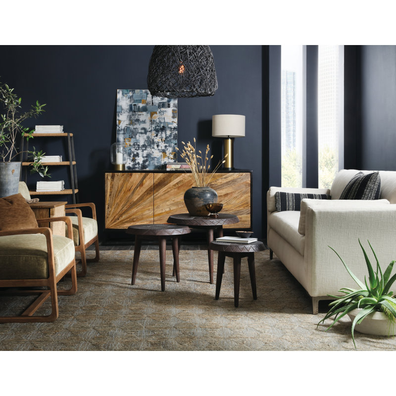 Chiseling Solid Wood Nesting End Table