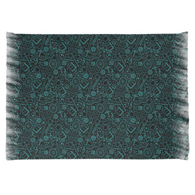 Tapis rpg black/green area lines Mcguigan