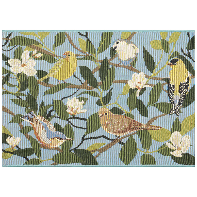Floral Kitchen Mat, Runner 1'11" x 4'11"