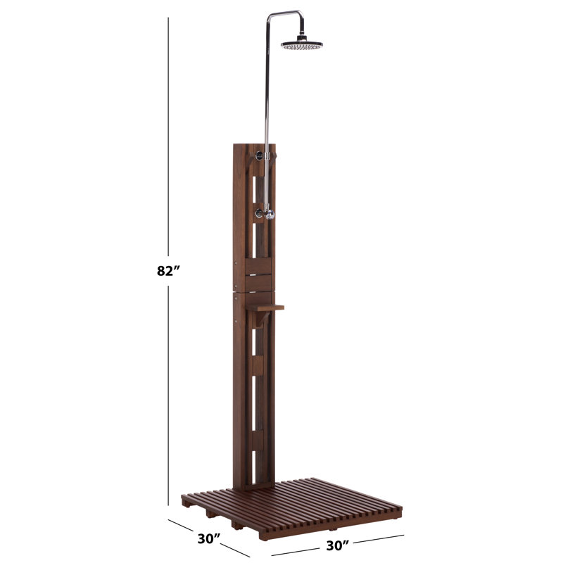 Douche d'extérieur en bois Elizabeth