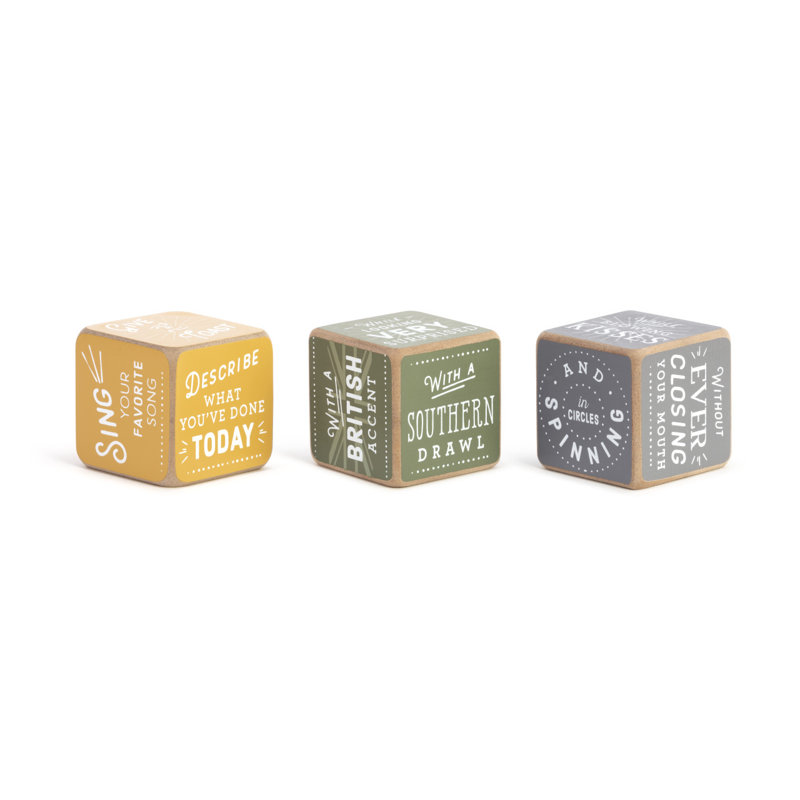 DEMDACO 2 Player Wood Mini Desktop Games