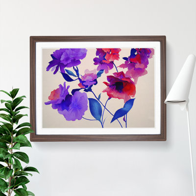 Impressive Flowers - Single Picture Frame Painting