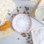 Nicola Spring - Hand-Printed Cappuccino Saucers - 14cm - Purple