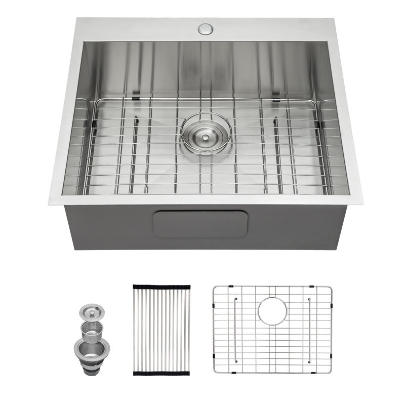 Évier de cuisine 25 L, L 22 po x H 12 po