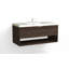 Modo 48" W Wall Mounted Single Bathroom Vanity-499787456-528966650-528966648