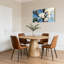 Ensemble de 1 tableau mural sur toile tendue représentant une fleur de magnolia-1509360802