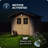 LED Outdoor Security Flood Light with Motion Sensor