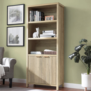 Nicolee 71" H Storage Bookcase