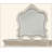 Pearl White Finish Mirror