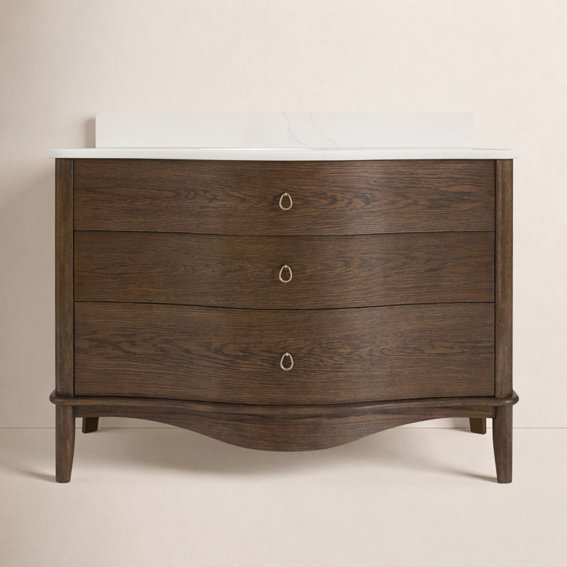 Meuble-lavabo Emmy Pinehurst, Chêne brun rehaussé, 48"