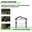 Auvent extérieur pour pergola, auvent de barbecue pour piscine, abri pour abri de jardin