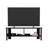 Navia 47" Wide Tv Stand  With Two Shelves, For Living Room, Bedroom, Entertainment Dark Walnut-1995868253