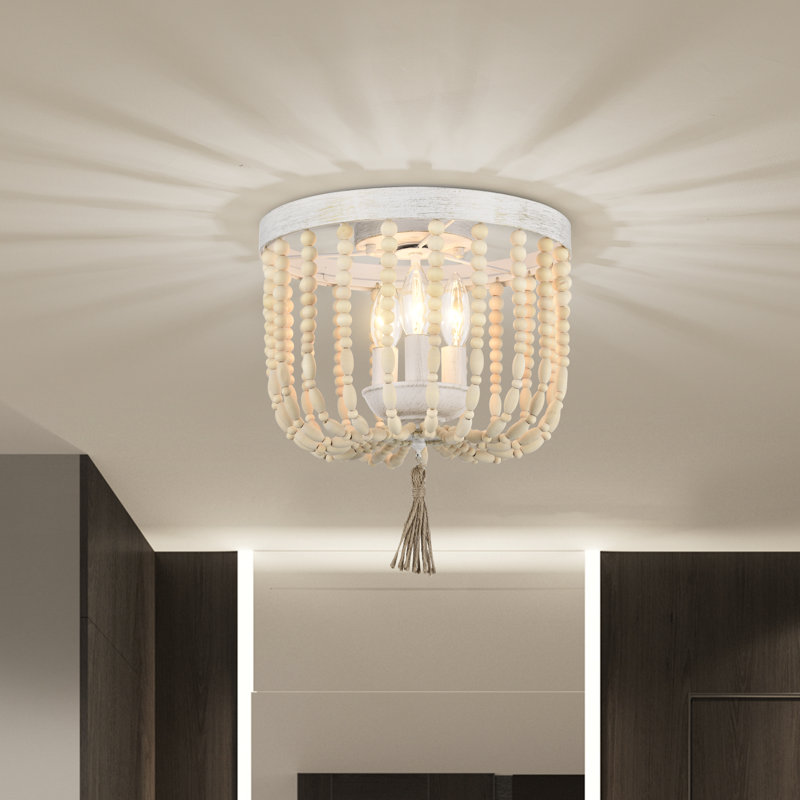 Plafonnier encastré 3 lumières Boho