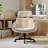 Cross-Legged Office Chair With Adjustable Armrests, Seat Height & Removable Headrest-1538526802
