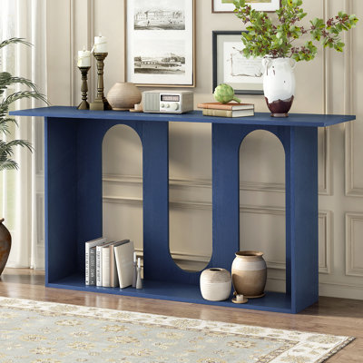 Console moderne avec placage en frêne