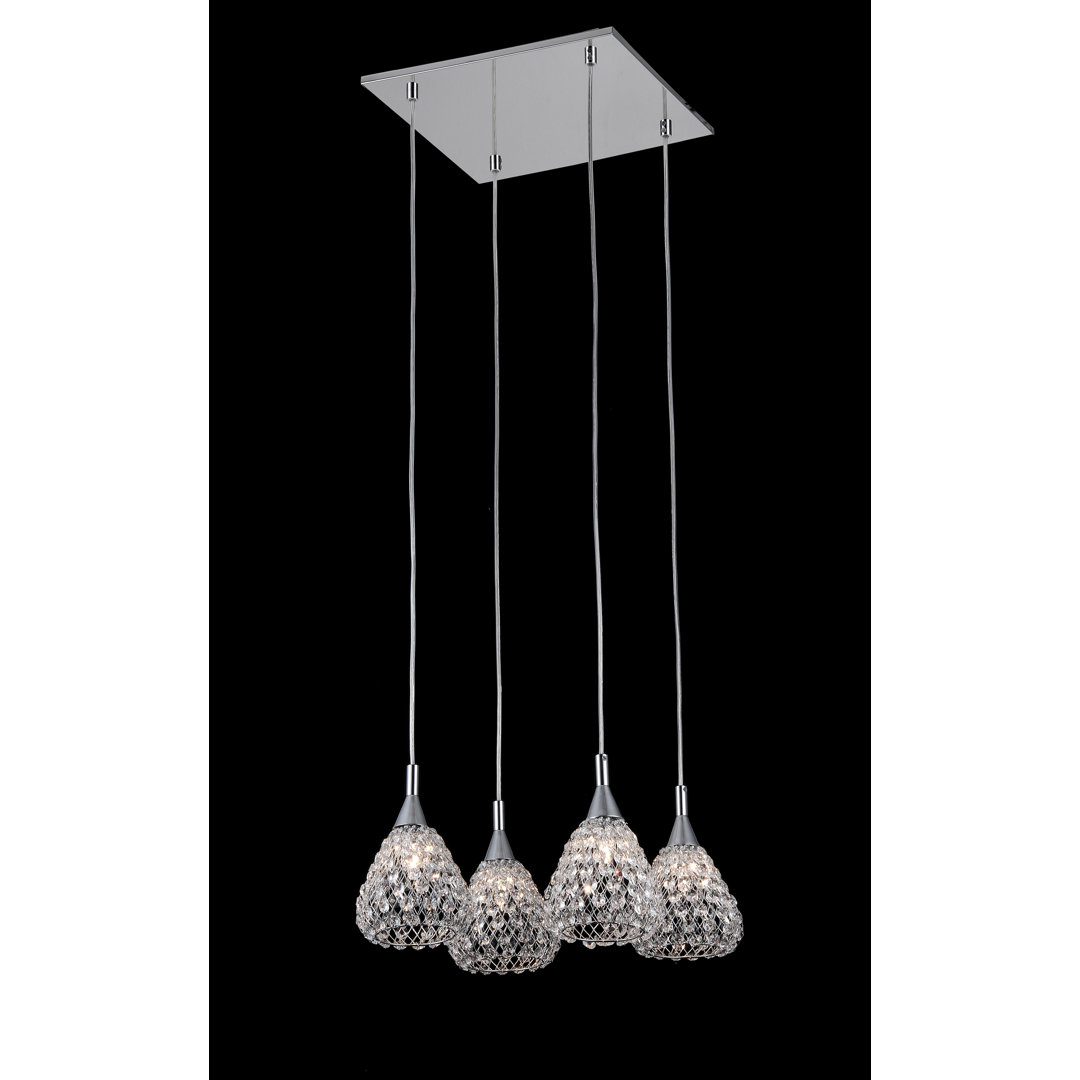 4 - Light Chrome Cluster Pendant