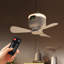 Ventilateur de plafond suspendu pour tente de camping sans fil avec ventilateur mural