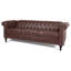 Canapé Chesterfield à accoudoirs roulés 83,5 po Avrian-2009994990