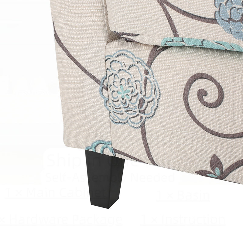Fauteuil club en tissu