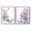 Periwinkle Patch III - reproduction encadrée de qualité supérieure - prête à être accrochée - aucun clou requis - aucun clou requis-108031575-108031576