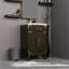 17,92 po Meuble-lavabo simple en chêne brun foncé avec robinet en acrylique - Meuble de salle de bain simple pratique avec miroir 89,94 lb-1769962612
