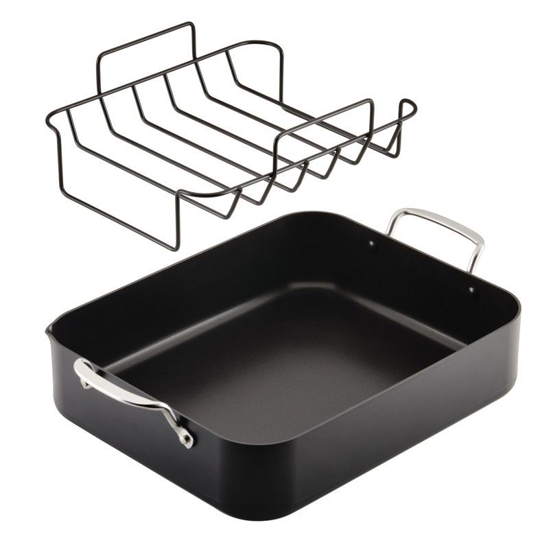 KitchenAid Non-Stick Roasting Pans, Matte Black